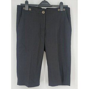 Grayson Womens Wellsey Wool Blend Lined Bermuda Dress Shorts Size 6